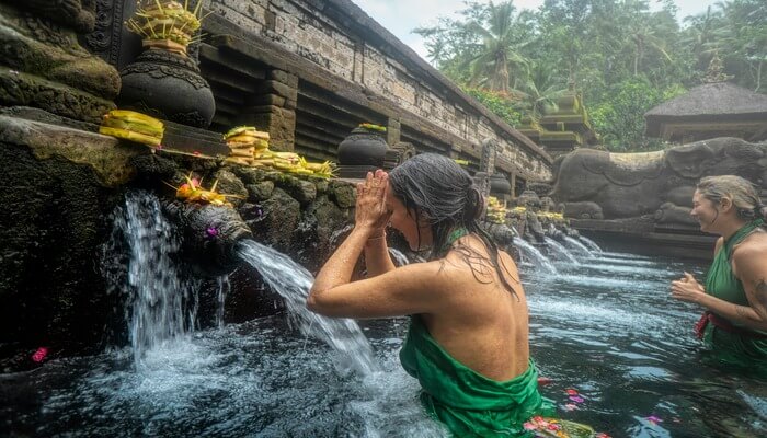 Visit the Tirta Empul Water Temple