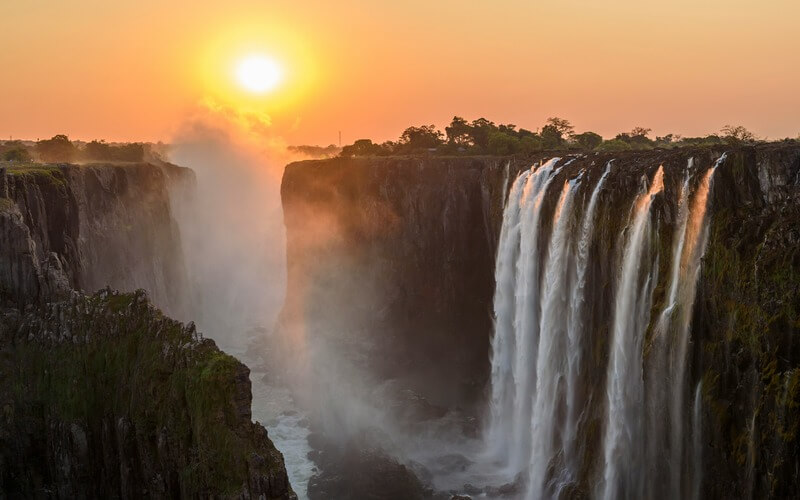 Victoria Falls Zambia Zimbabwe