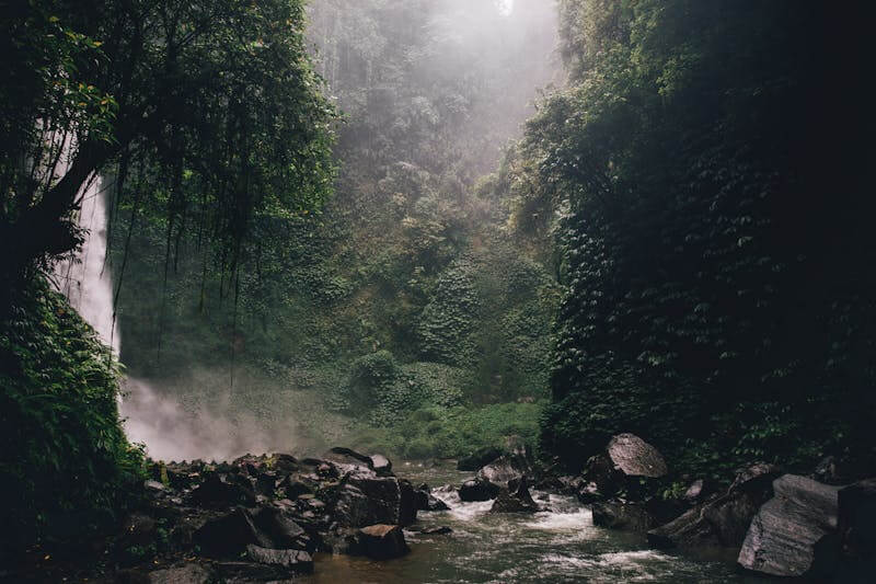 Taman Beji Griya Waterfall